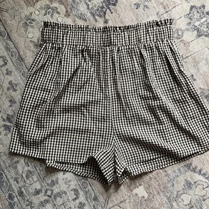 High waisted shorts